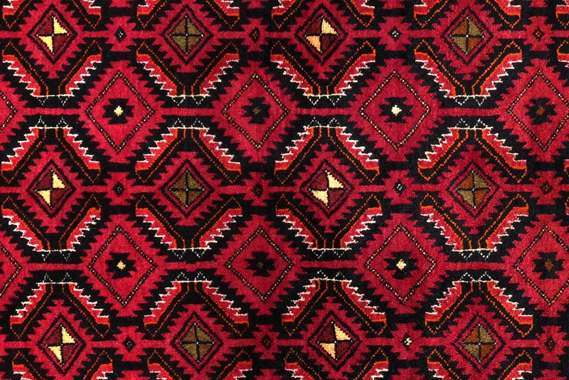 Belutch · Handgeknüpft – Schwarz, 205x108 cm