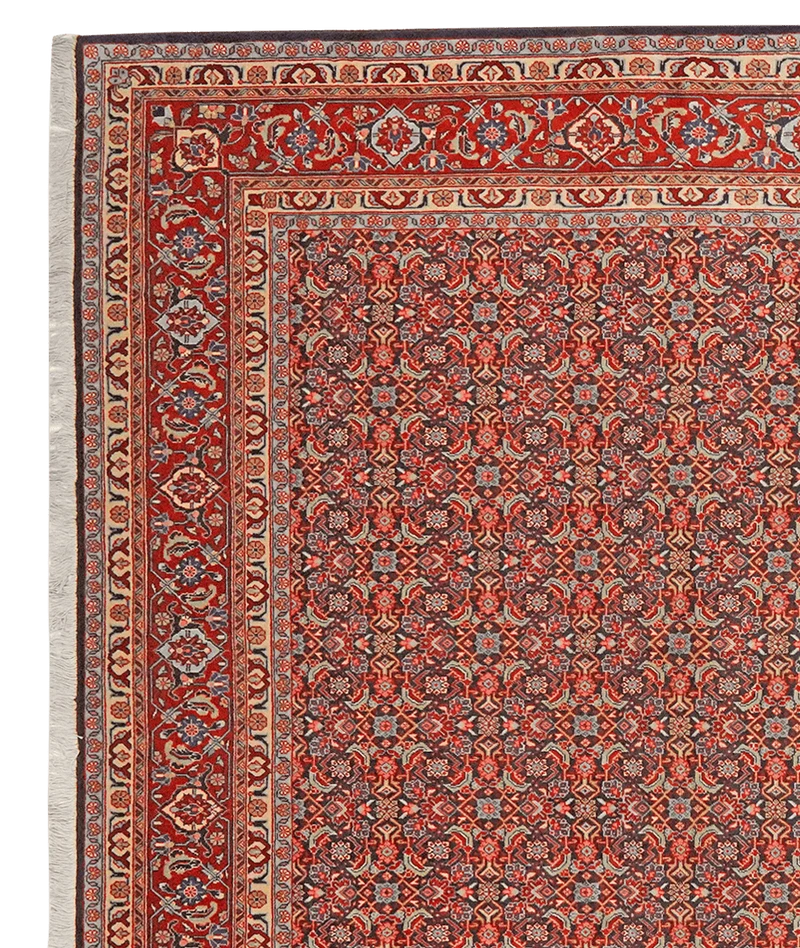 Tabriz Old · Handgeknüpft – Blau, 292x199 cm