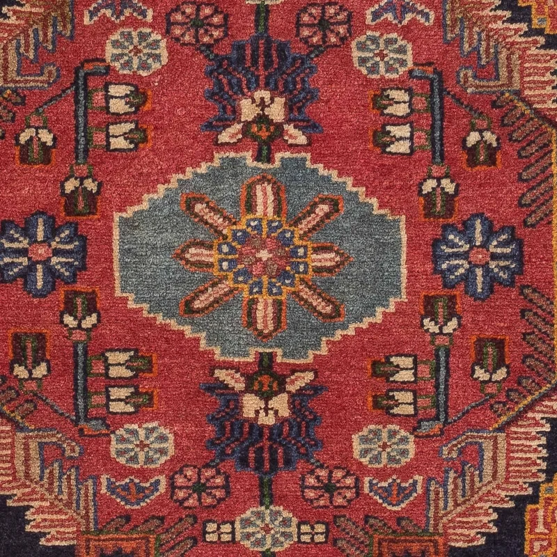 Perserteppich - Nomadic 91 x 136 cm - rot