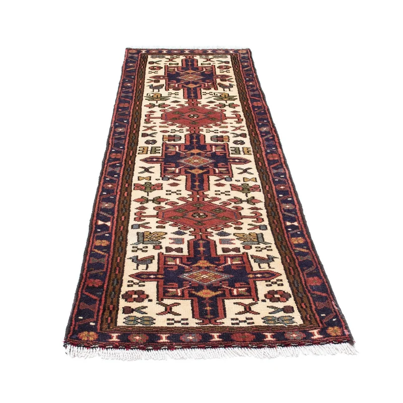 Perserteppich - Nomadic 68 x 192 cm - beige
