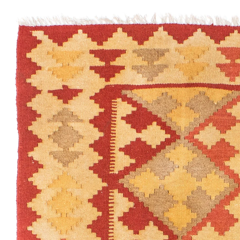 Kelim Teppich - Oriental 125 x 182 cm - orange