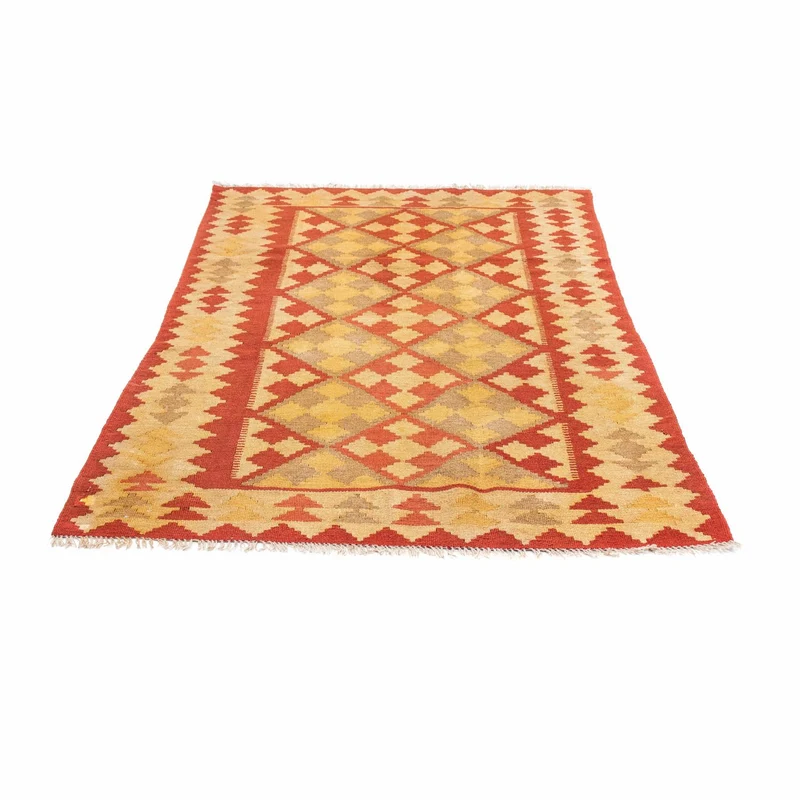 Kelim Teppich - Oriental 125 x 182 cm - orange