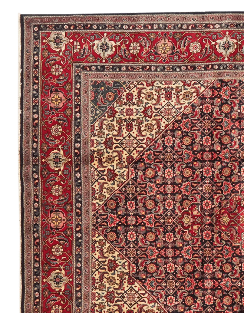 Tabriz Old · Handgeknüpft – Blau, 290x204 cm