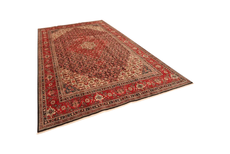 Tabriz Old · Handgeknüpft – Blau, 290x204 cm