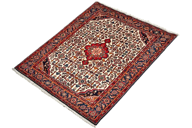 Bidjar Zandjan · Handgeknüpft – Beige, 160x111 cm