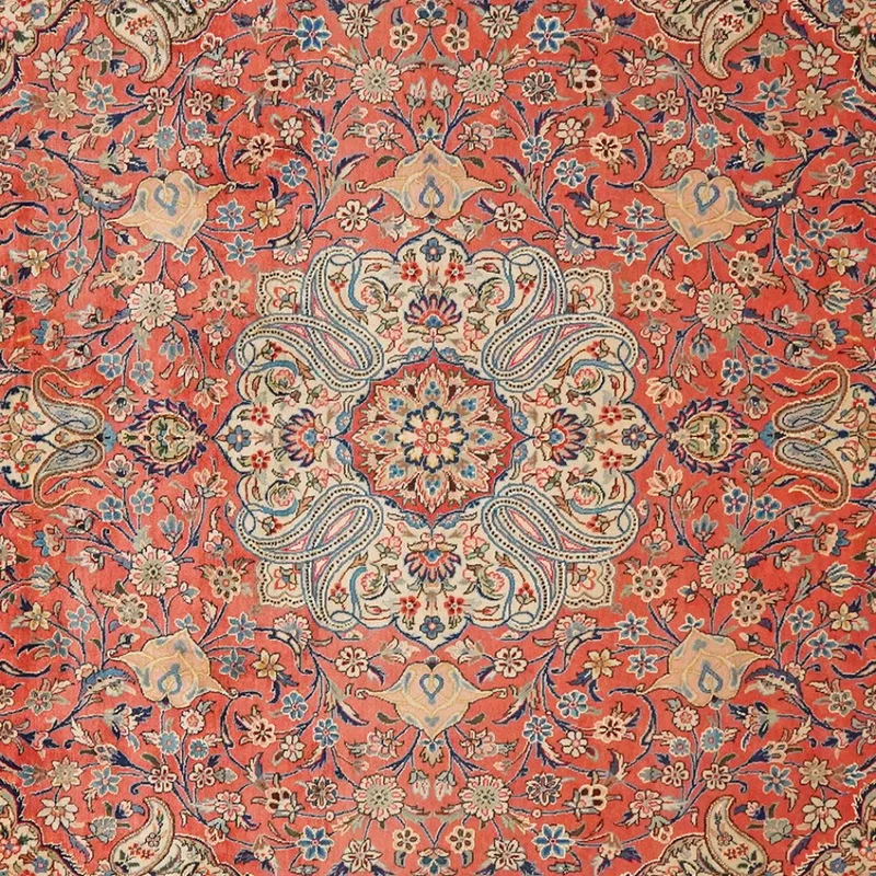 Sarough · Handgeknüpft – Rot, 303x200 cm