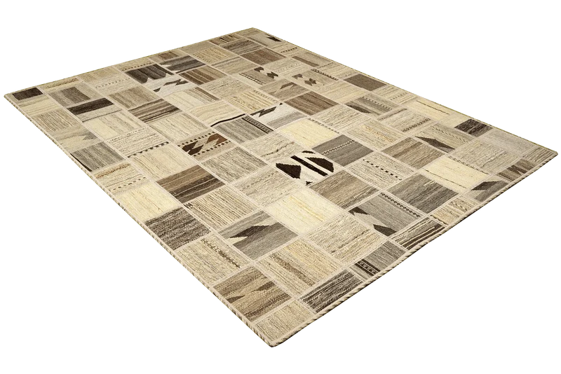 Kelim Tekkeh · Handgewebt – Beige, 200x150 cm
