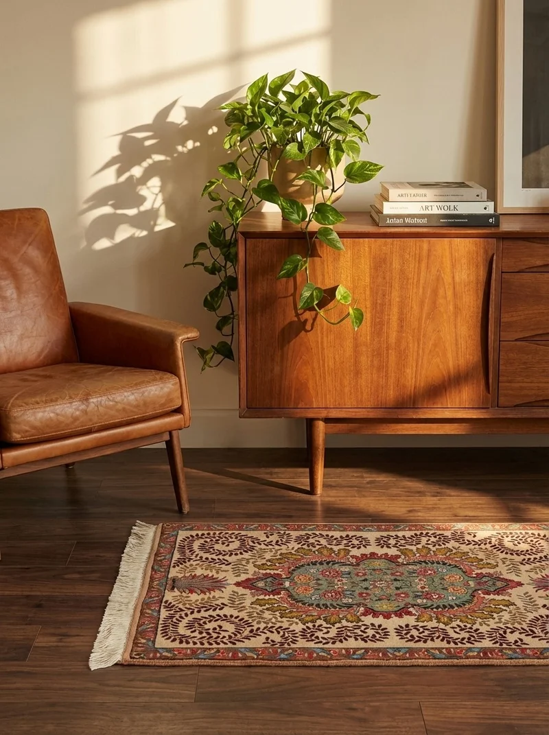 Tabriz Old · Handgeknüpft – Beige, 81x64 cm