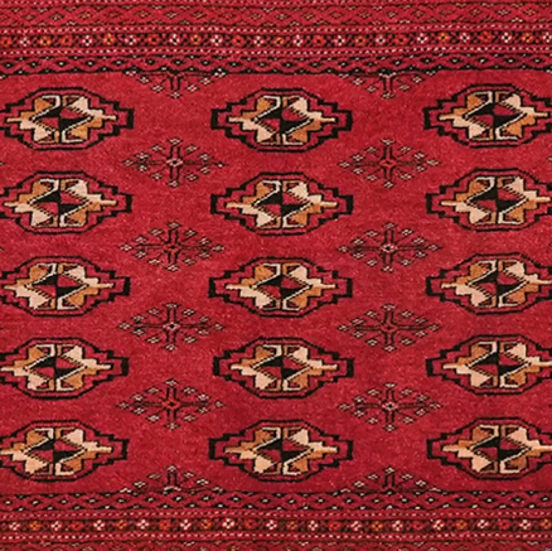 Belutch · Handgeknüpft – Rot, 72x138 cm