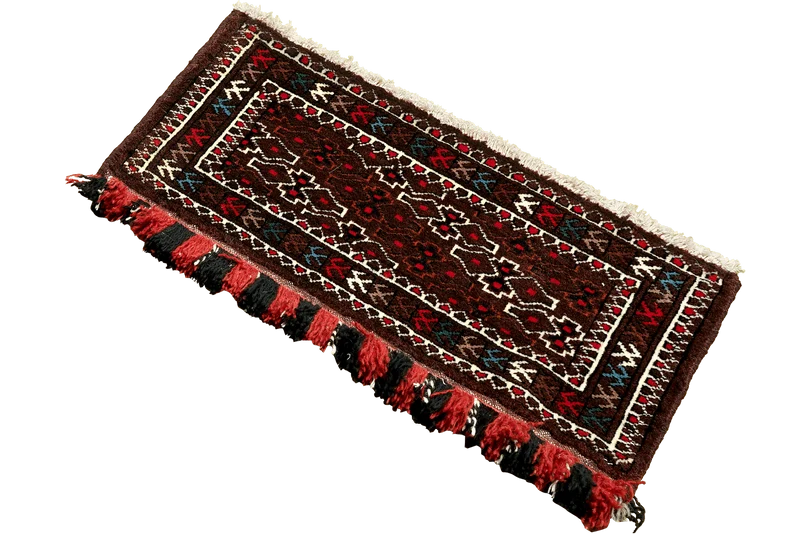 Turkman · Handgeknüpft – Bunt, 30x66 cm