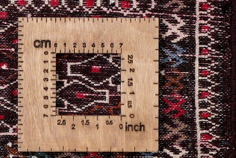 Turkman · Handgeknüpft – Bunt, 30x66 cm