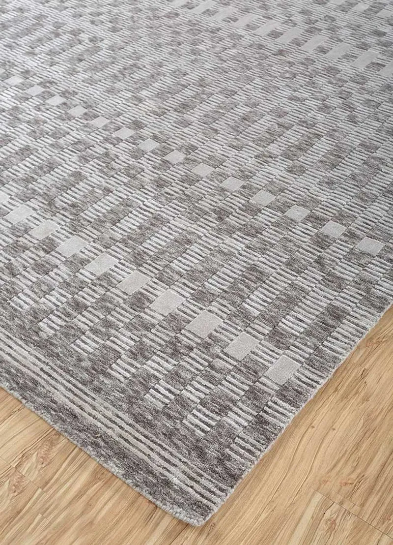 Wollteppich - 240 x 300 cm - taupe