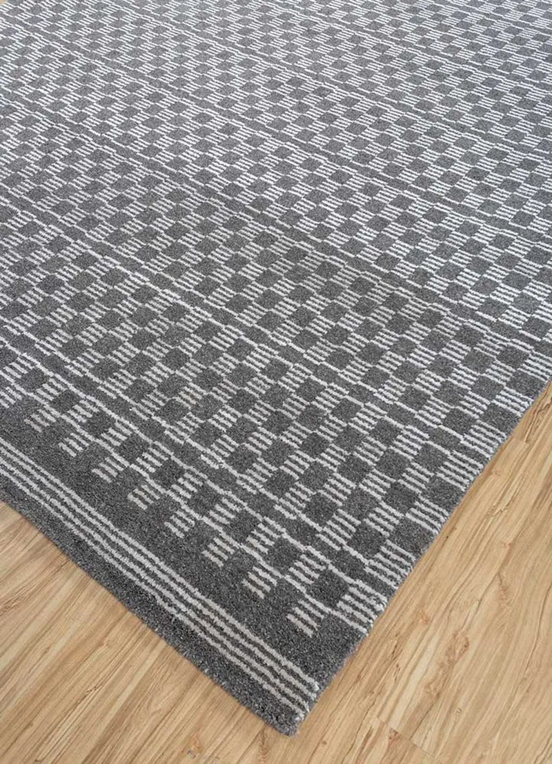 Wollteppich - 240 x 300 cm - taupe