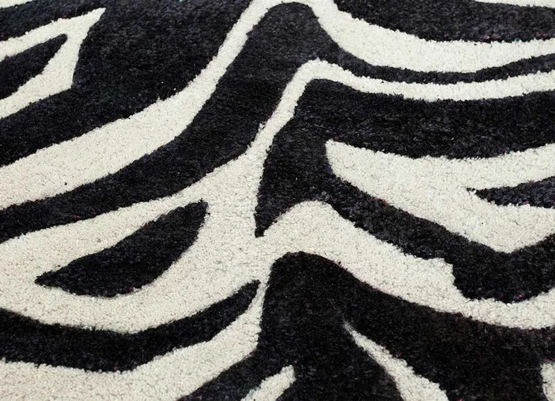 Wollteppich - 150 x 240 cm - creme