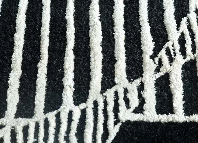 Wollteppich - 150 x 240 cm - mehrfarbig