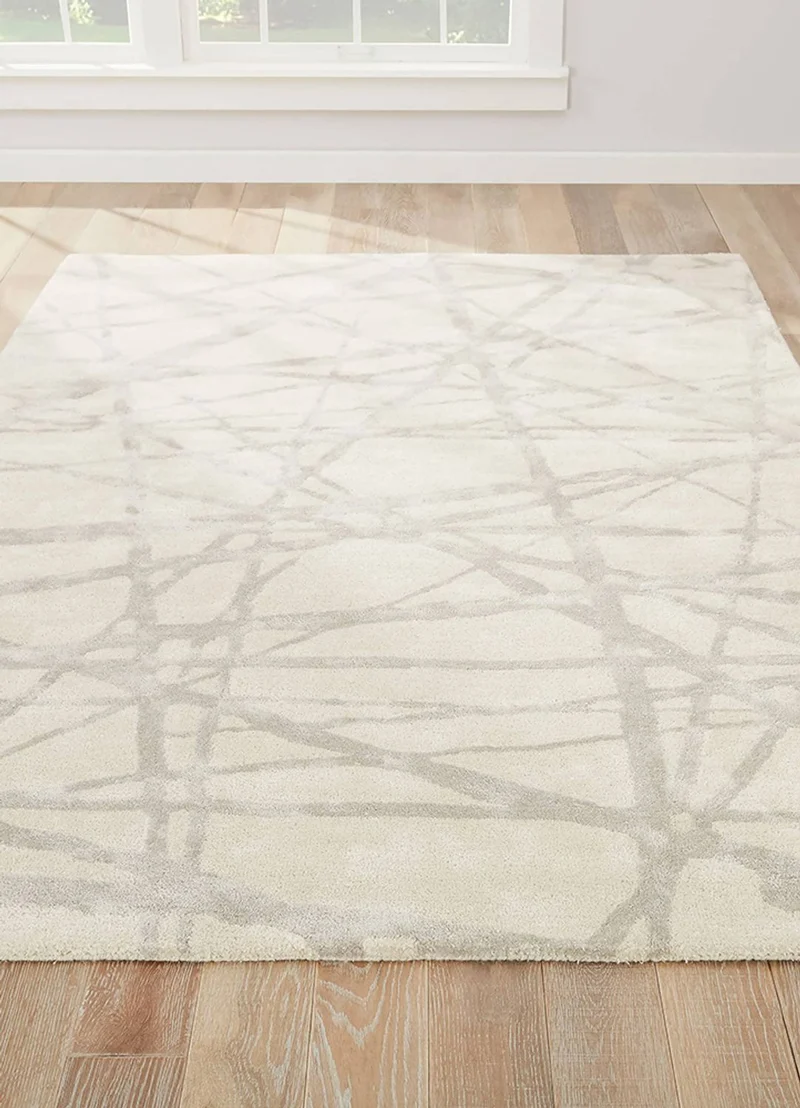 Wollteppich - 150 x 240 cm - creme