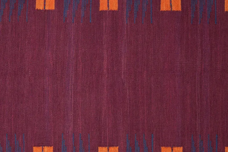 Kelim Gashgai · Handgewebt – Violett, 189x134 cm