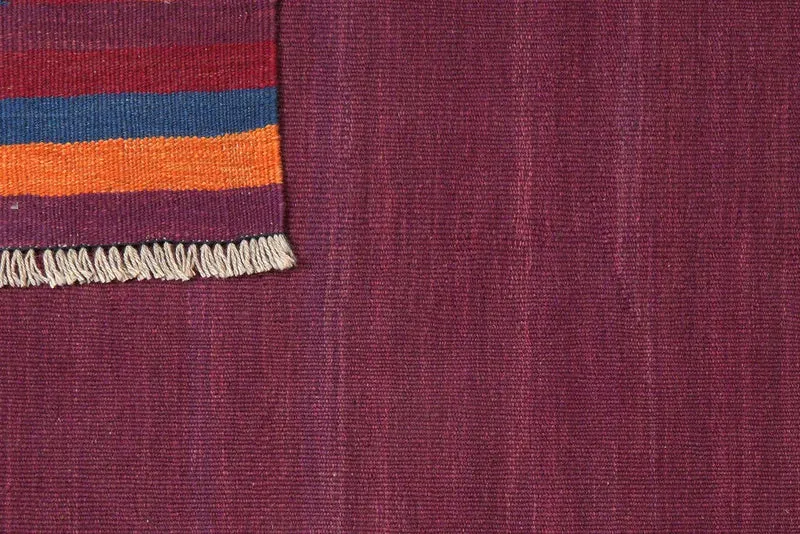 Kelim Gashgai · Handgewebt – Violett, 189x134 cm