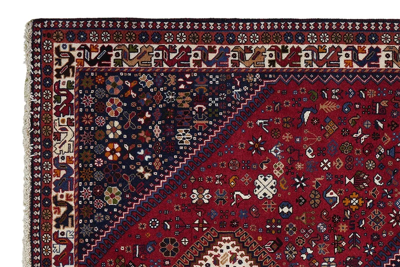 Yalameh · Handgeknüpft – Rot, 217x156 cm