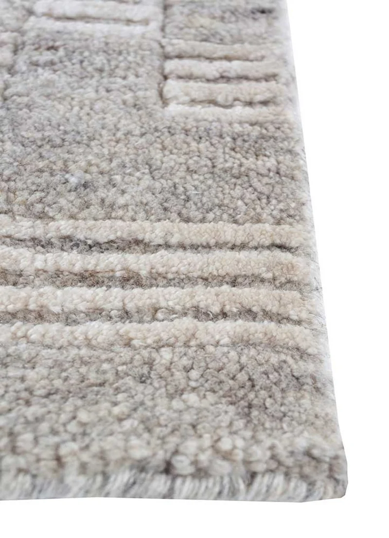 Wollteppich - 240 x 300 cm - beige