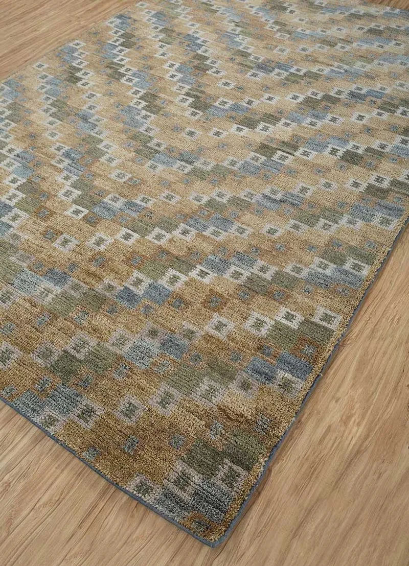 Wollteppich - 180 x 270 cm - orange