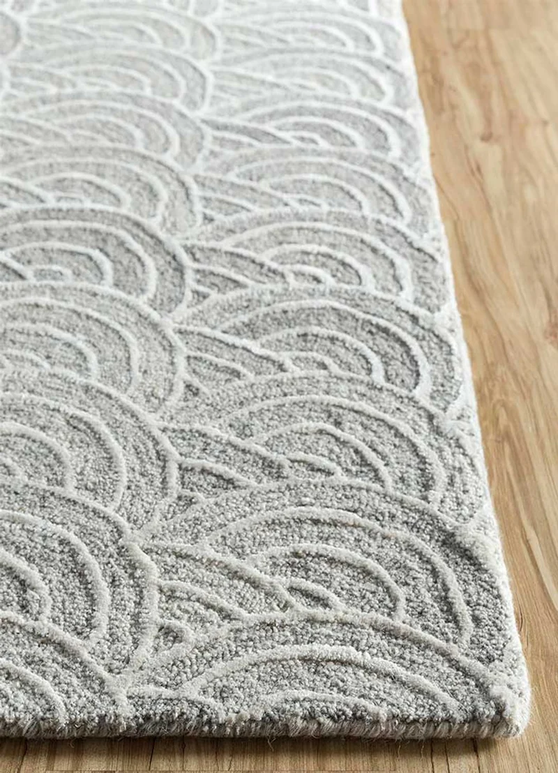 Wollteppich - 150 x 240 cm - beige