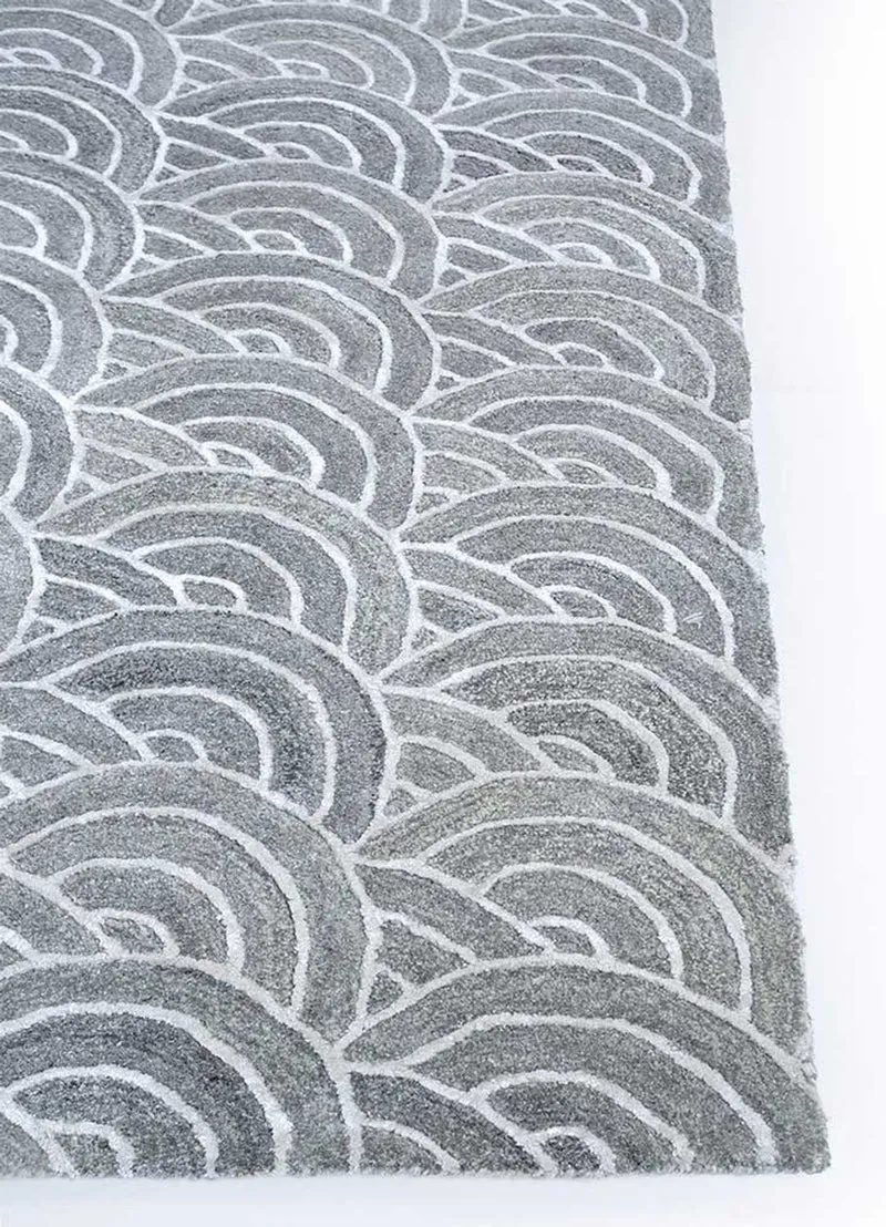 Wollteppich - 150 x 240 cm - beige