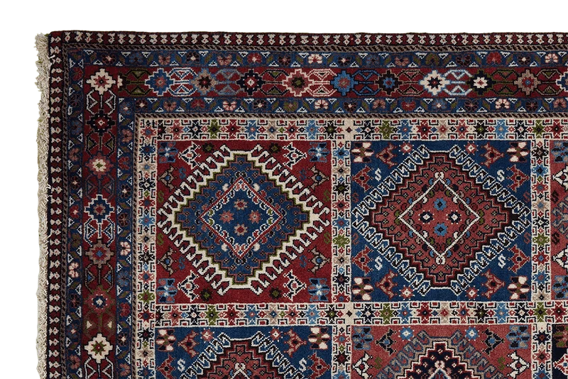 Yalameh · Handgeknüpft – Bunt, 201x149 cm