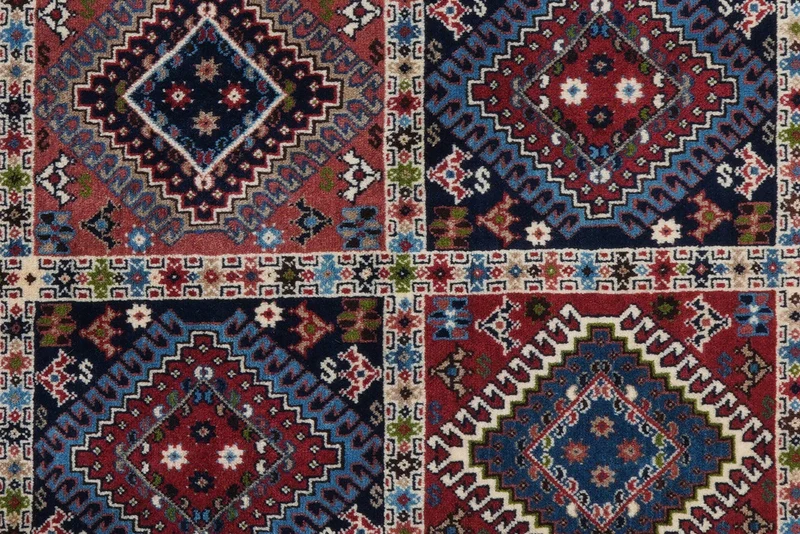Yalameh · Handgeknüpft – Bunt, 201x149 cm