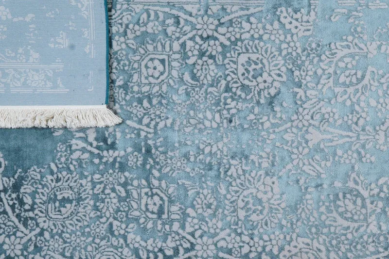 Paradayda · Handgeknüpft – Blau, 300x235 cm