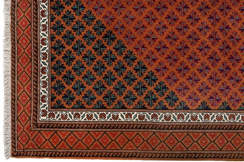Turkman · Handgeknüpft – Rot, 187x132 cm