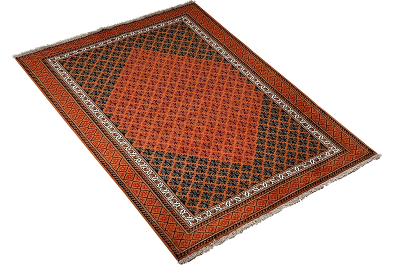 Turkman · Handgeknüpft – Rot, 187x132 cm