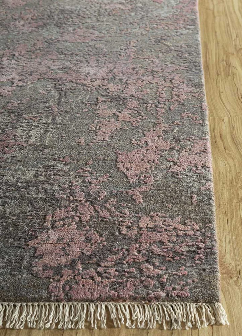 Läufer Woll - 75 x 240 cm - grau
