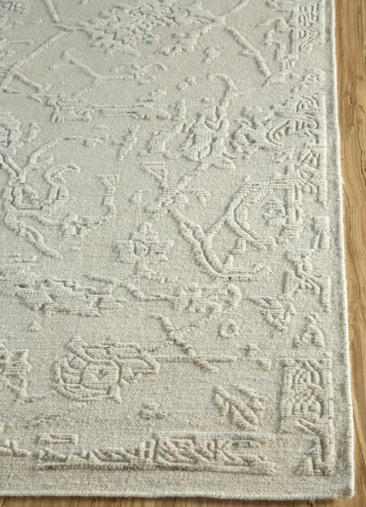 Wollteppich - 200 x 300 cm - creme