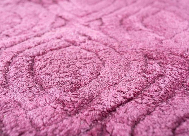 Designer Teppich - 180 x 270 cm - rosa