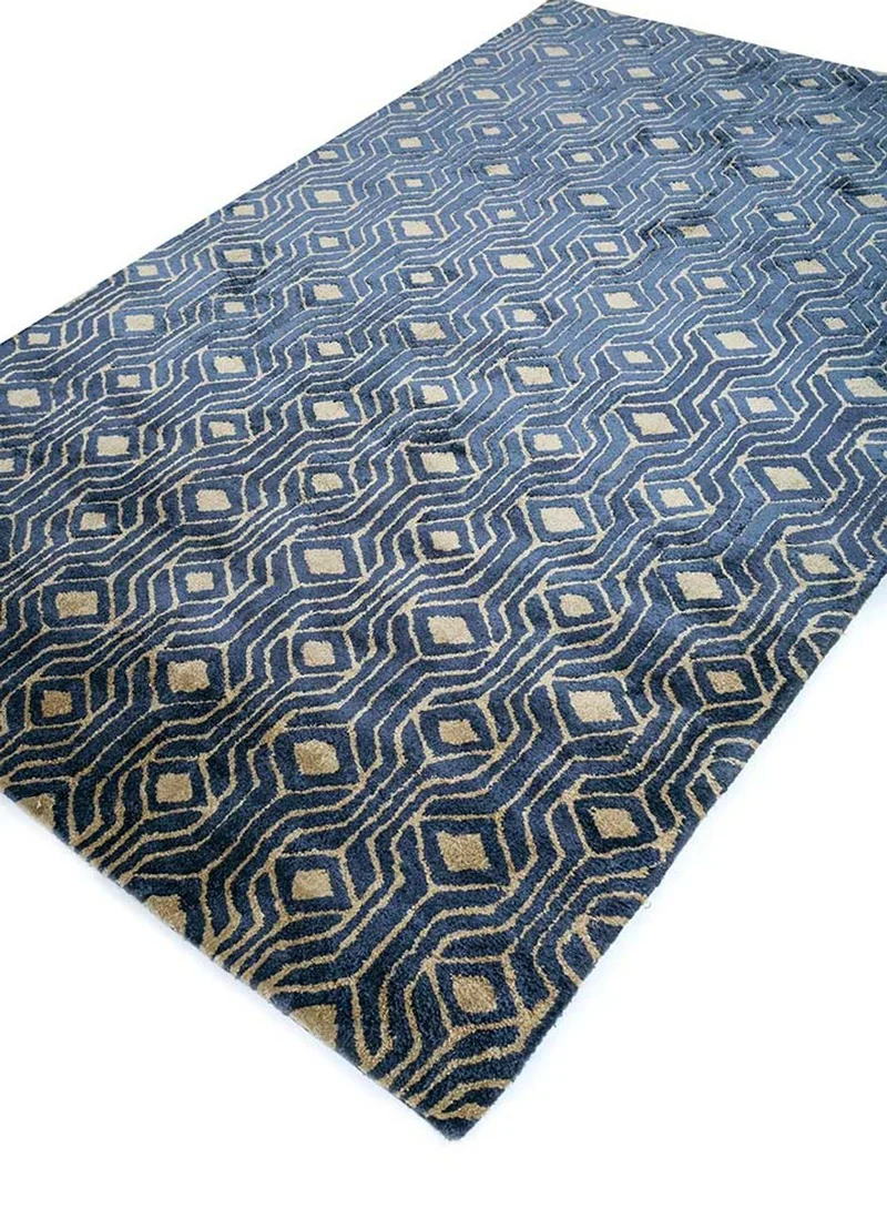 Teppich - 150 x 240 cm - dunkelblau