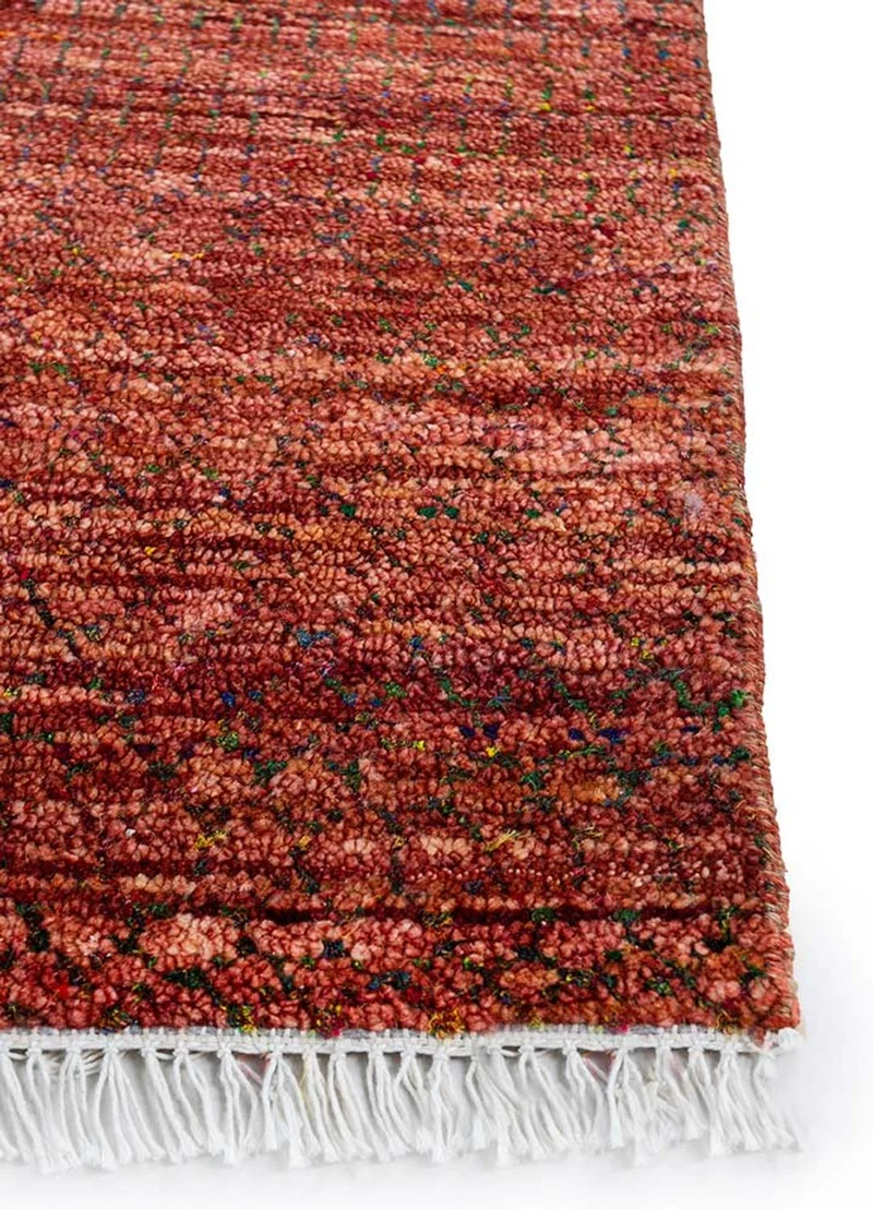 Wollteppich - 270 x 360 cm - rot