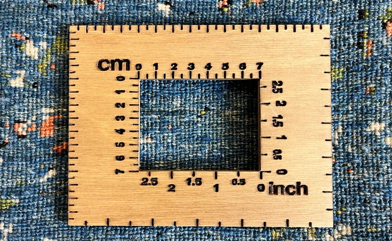 Rizbaf · Handgeknüpft – Blau, 205x155 cm