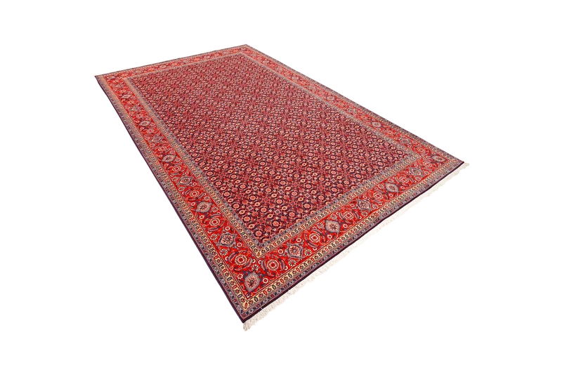 Tabriz 50 Raj · Handgeknüpft – Schwarz, 309x202 cm