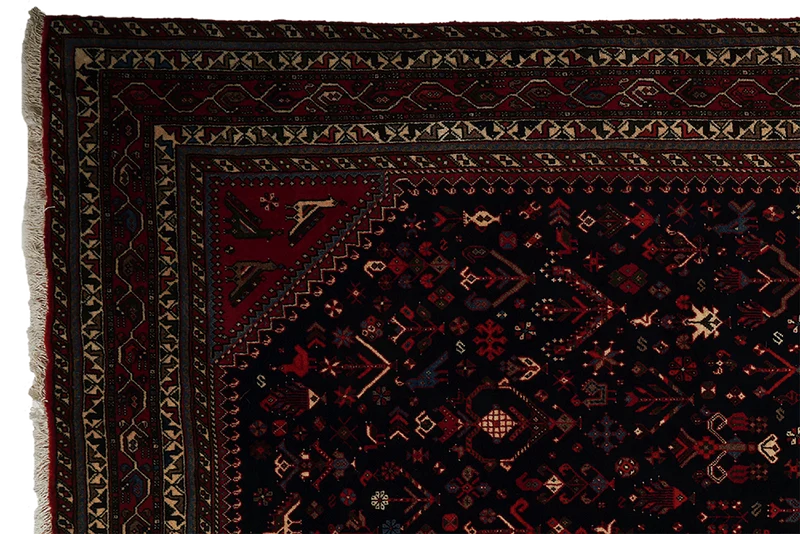 Nasrabad · Handgeknüpft – Blau, 305x199 cm