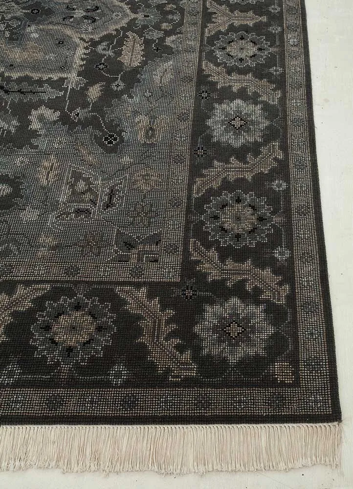 Wollteppich - 240 x 300 cm - anthrazit