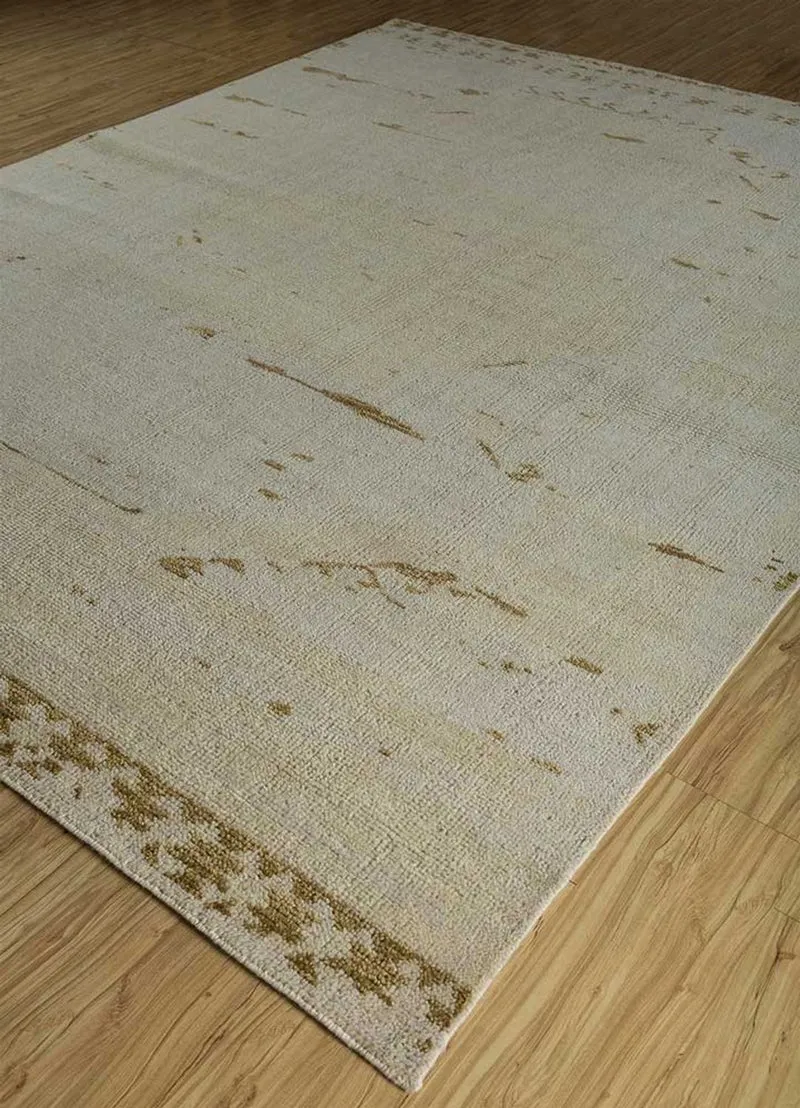 Wollteppich - 240 x 300 cm - creme