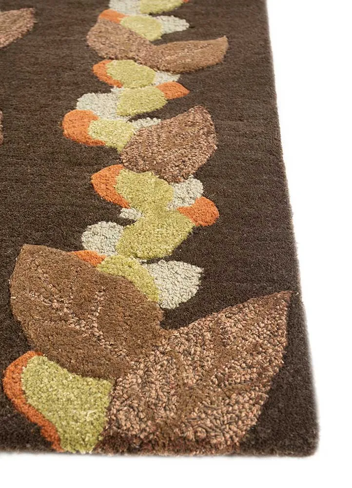 Wollteppich - 180 x 270 cm - beige