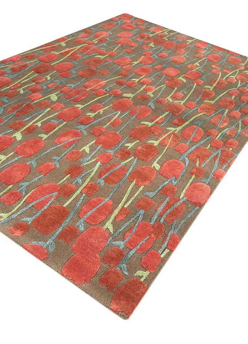 Wollteppich - 180 x 270 cm - beige