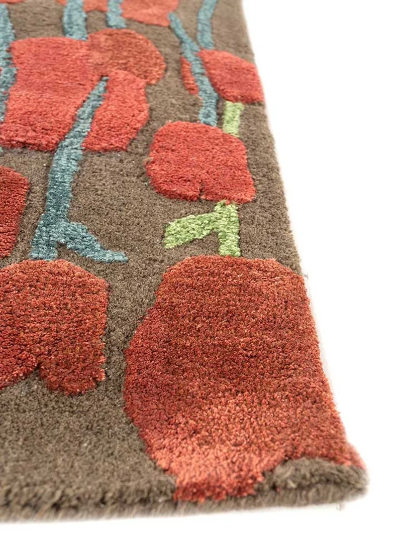 Wollteppich - 180 x 270 cm - beige