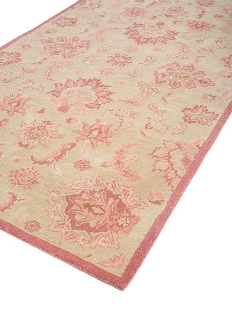 Wollteppich - 170 x 295 cm - gold