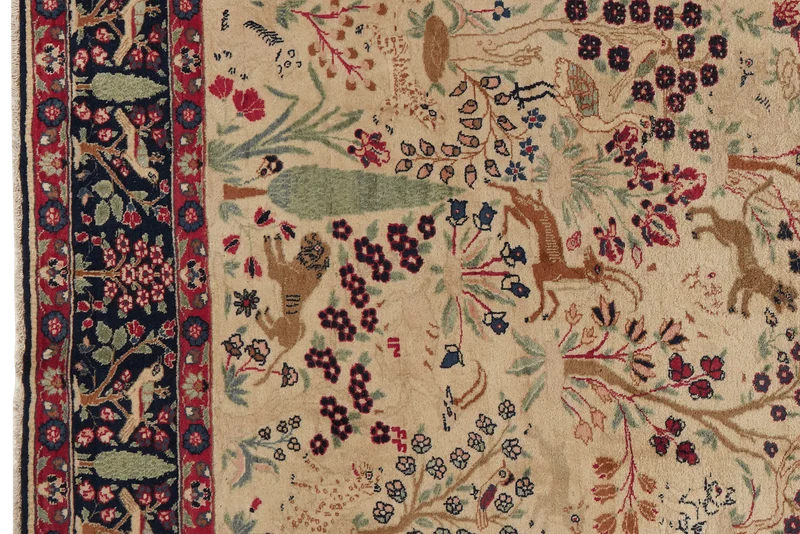 Khoy · Handgeknüpft – Beige, 188x152 cm