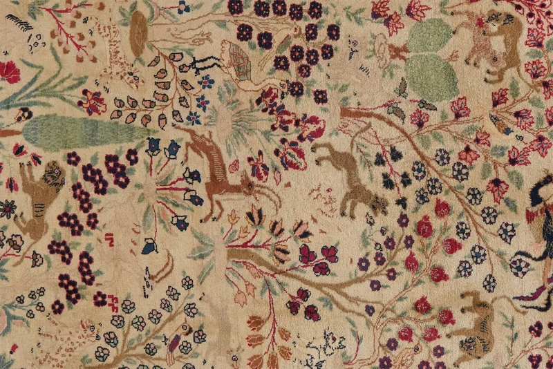 Khoy · Handgeknüpft – Beige, 188x152 cm