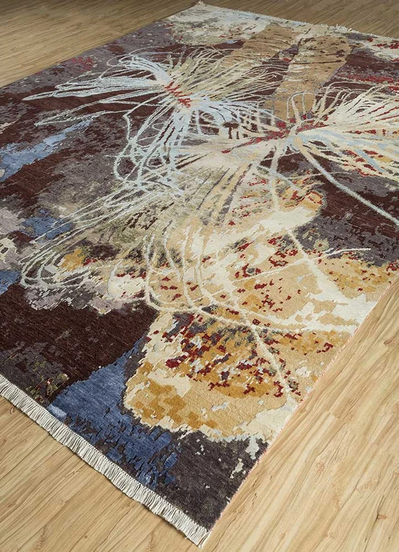 Wollteppich - 240 x 300 cm - beige