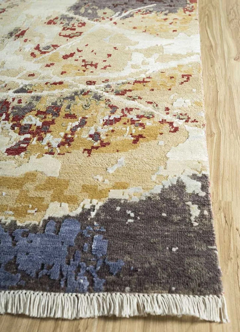 Wollteppich - 240 x 300 cm - beige